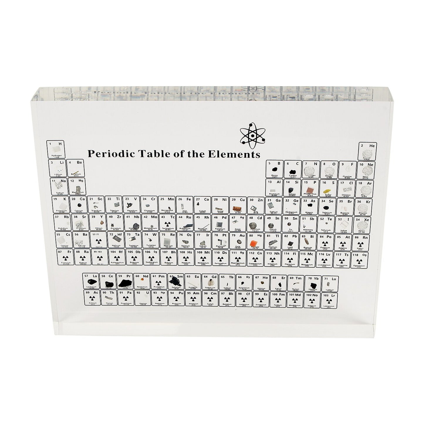 Buy periodic table with real elements online